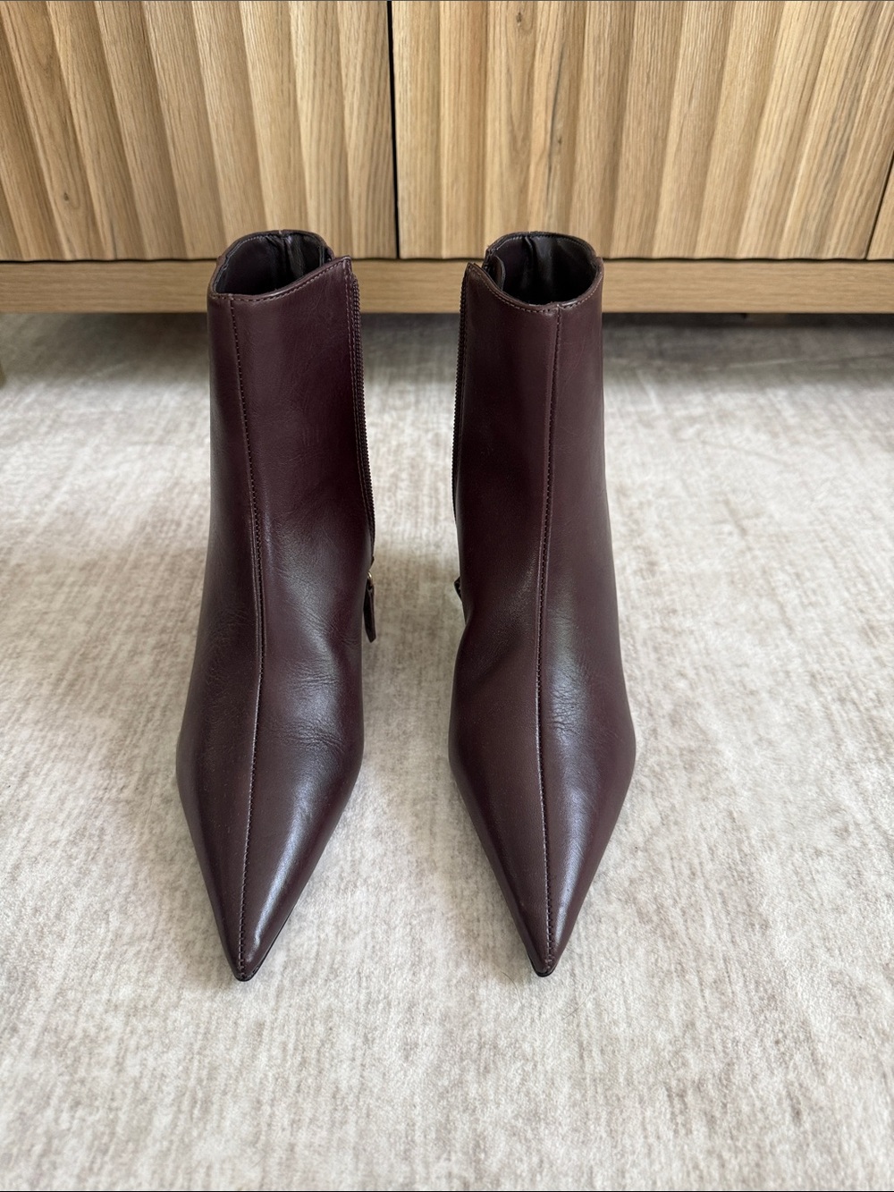 Schutz Mikki Mid Booties Sz 6.5